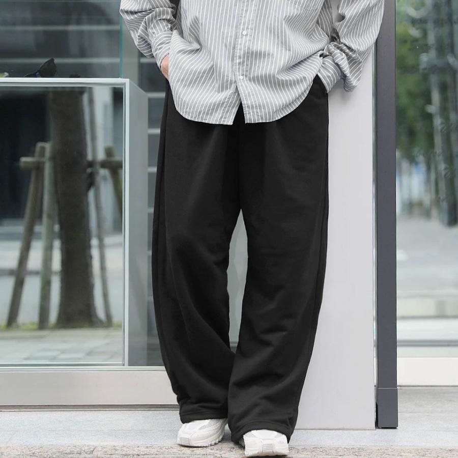 ワイドスウェットパンツ メンズ スウェットパンツ ワイドパンツ 太い