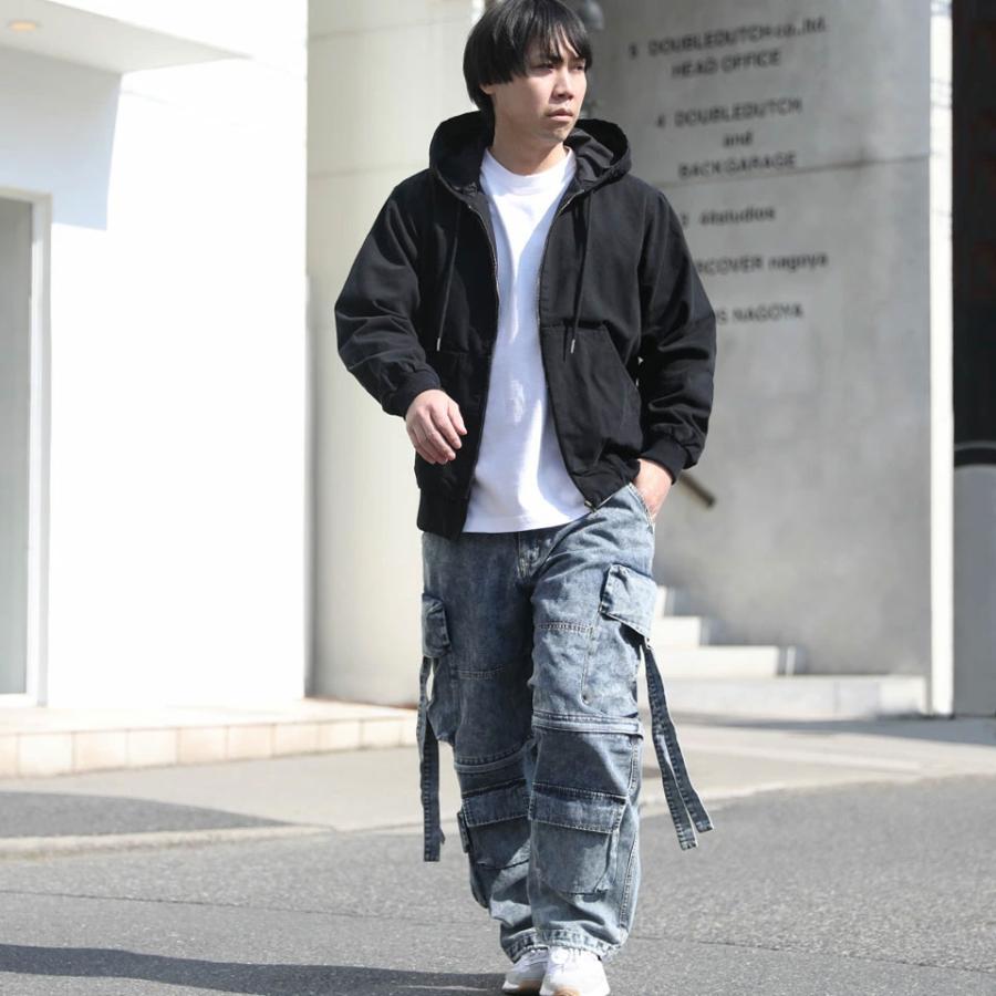 ケミカルウォッシュ テクノパンツ ワイドパンツ カーゴパンツ デニム ジーパン デニムパンツ ワイド メンズ ワイドシルエット デニム カーゴパンツ WEB-641 |  | 06