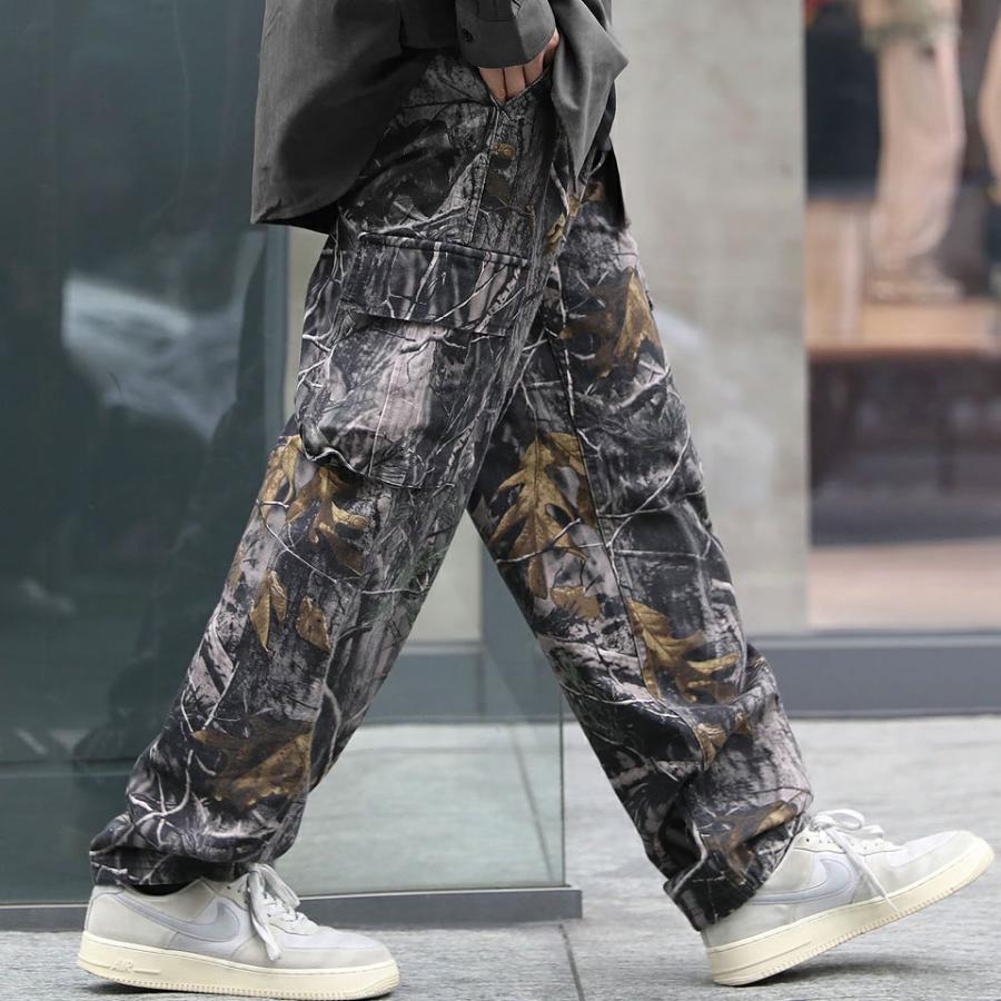 パンツ ワイドパンツ カーゴパンツ リアルツリー カモフラ メンズ バギーパンツ 太め ゆったり ルーズシルエット オーバーサイズ 大きめ 大きいサイズ WEB-656 |  | 10