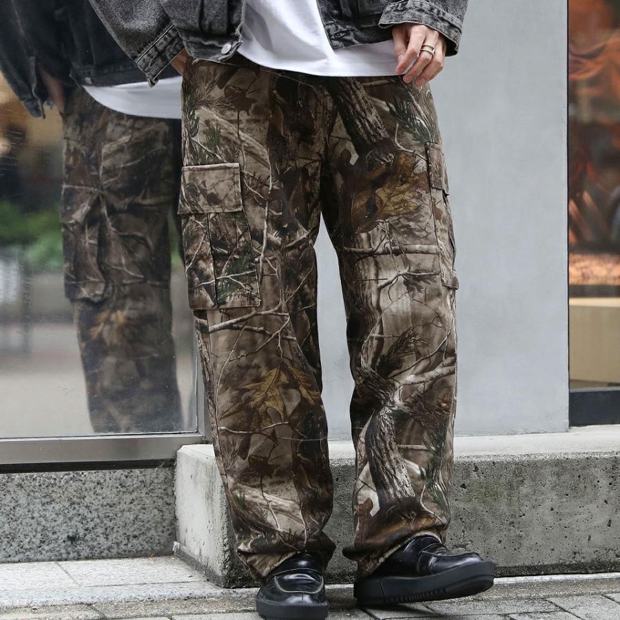 パンツ ワイドパンツ カーゴパンツ リアルツリー カモフラ メンズ バギーパンツ 太め ゆったり ルーズシルエット オーバーサイズ 大きめ 大きいサイズ WEB-656 |  | 05