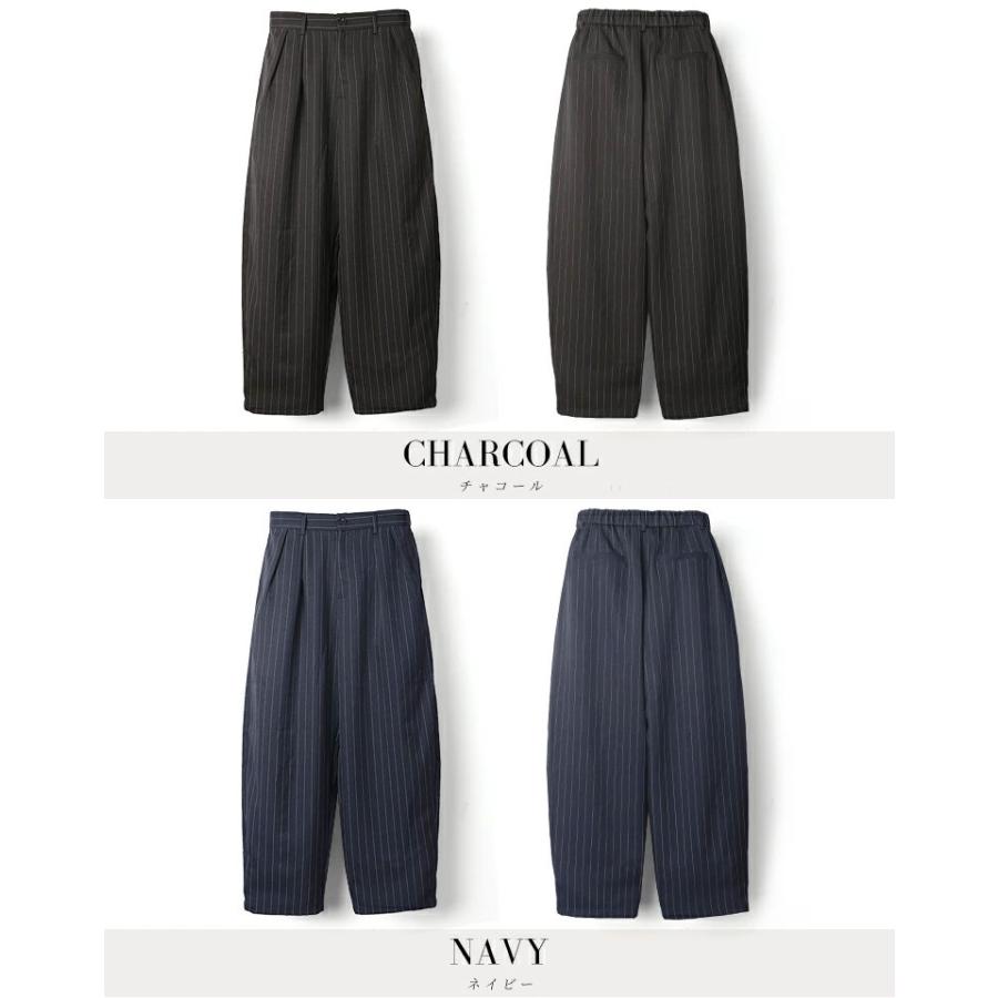ワイドストライプパンツ メンズ スラックス カーブパンツ バルーンパンツ バギーパンツ ワイドパンツ 太い チノパンツ 極太 オーバーサイズ アメカジ WEB-800 |  | 11