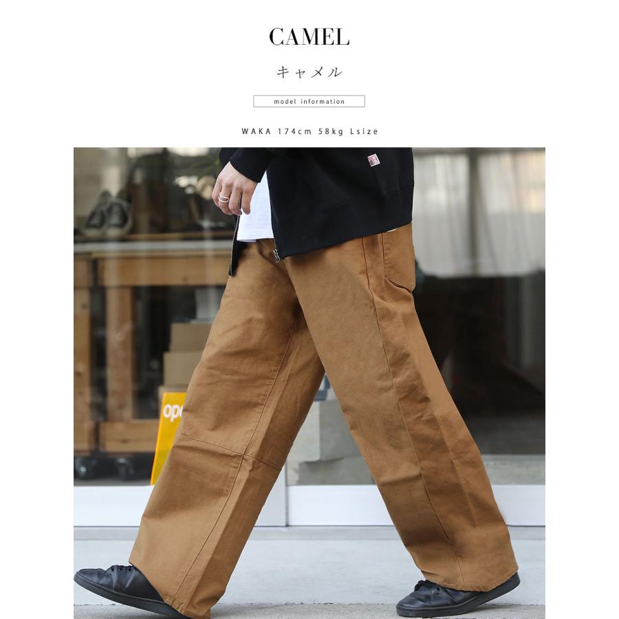 ワイドダックカーブパンツ メンズ ワイドパンツ ワイドシルエット ワークパンツ バルーンパンツ ダック素材 ワイドパンツ 太い オーバーサイズ パンツ  WEB-810 |  | 11