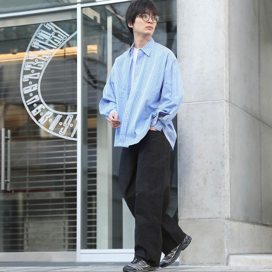 ワイドダックカーブパンツ メンズ ワイドパンツ ワイドシルエット ワークパンツ バルーンパンツ ダック素材 ワイドパンツ 太い オーバーサイズ パンツ  WEB-810 |  | 06