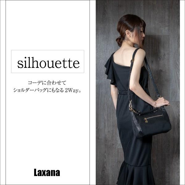 Bag レディース バッグ ハンドバッグ ショルダーバッグ 黒 ブラック 2way おしゃれ 大人 かっこいい 上品 E Laxana 通販 Yahoo ショッピング