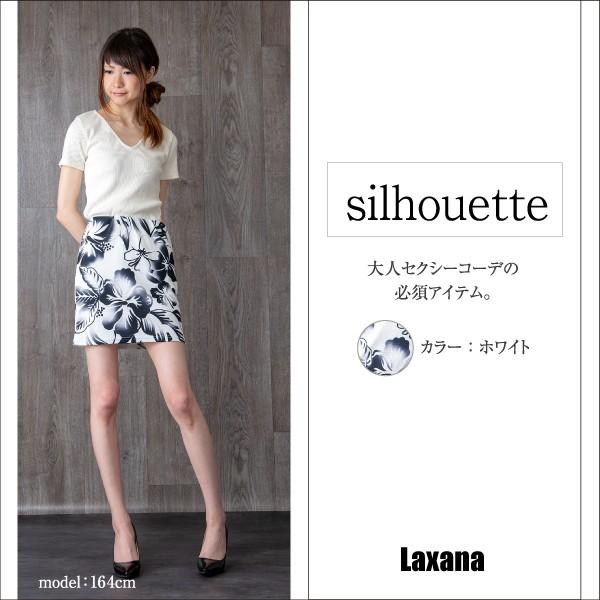花柄タイトスカート レディース ボトムス スカート タイトスカート 白黒 モノトーン 白 黒 花柄 ミニスカート ミニ丈 ハイビスカス E 9354 Laxana 通販 Yahoo ショッピング