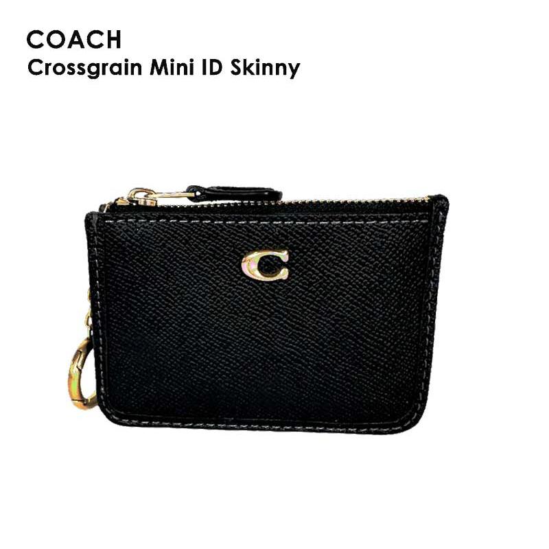 COACH コーチ ミニ スキニー ID ケース CH810 カードホルダー カード入れ 定期入れ コンパクト キー リング 本革 革 レザー  レディース ブランド おしゃれ 仕事 : 120-70-80-026 : LAXNY ONLINE - 通販 - Yahoo!ショッピング