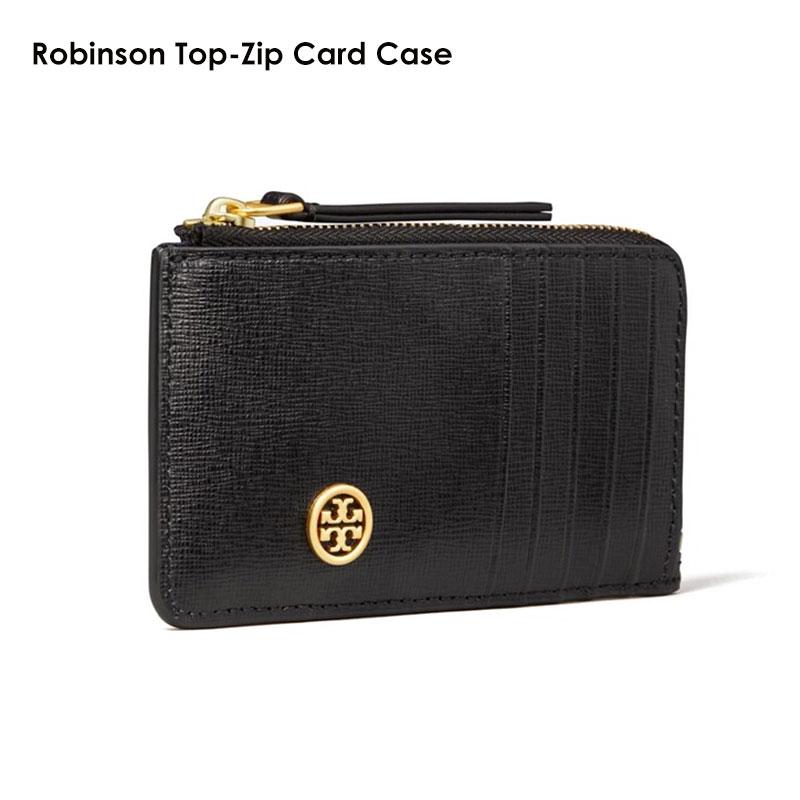 TORY BURCH トリーバーチ 87162 Robinson Top-Zip Card Case