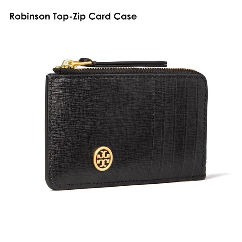 TORY BURCH トリーバーチ 87162 Robinson TopZip Card Case ロビンソン トップジップ カードケース