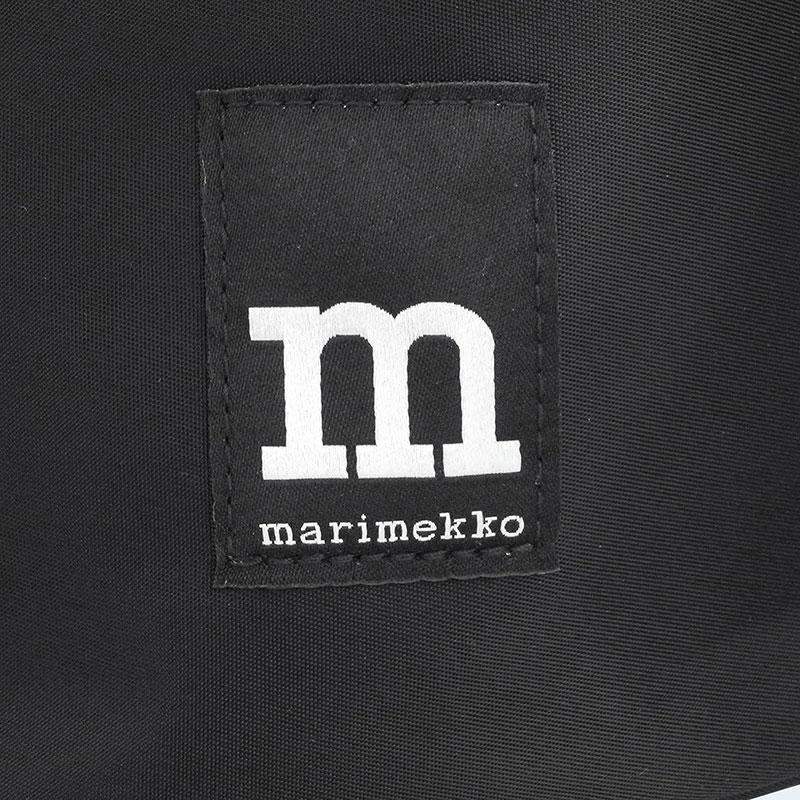Marimekko マリメッコ ALL DAY BUCKET SOLID 091271 ショルダーバッグ 花柄 フラワー キャンバス ウニッコ柄 ブラック ロゴ 大容量 かばん バッグ レディース｜laxny-yh｜08