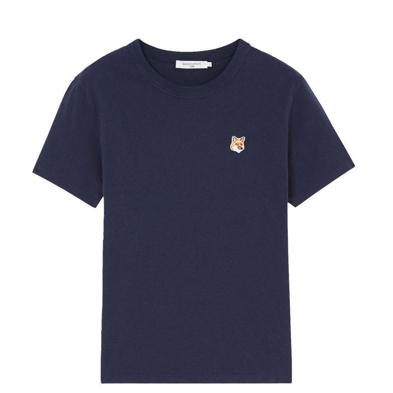 MAISON KITSUNE メゾン キツネ FOX HEAD PATCH CLASSIC TEE-SHIRT フォックスヘッド パッチ クラシック Ｔシャツ  ワンポイント キツネ シンプル｜laxny-yh｜04