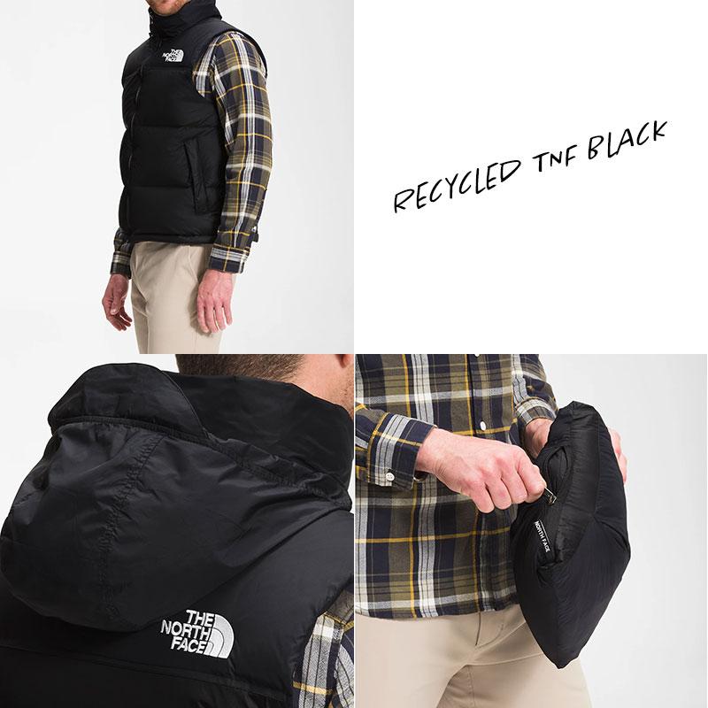 THE NORTH FACE ノースフェイス NF0A3JQQ ヌプシダウンベスト US規格 アウター ロゴ メンズ 人気 アウトドア 1996 Retro Nuptse Vest Forest whtd キャンプ 登山｜laxny-yh｜16