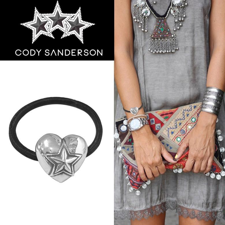 Cody Sanderson コディー サンダーソン ブレス ヘアゴム Small Star Pendant スター シルバー アクセサリー