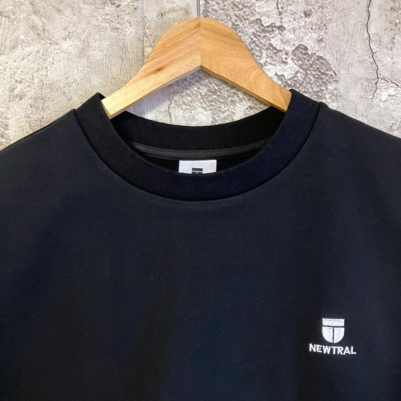 JESSE 着用モデル】NEWTRAL 裏パイルスウェットTシャツ 半袖トップス