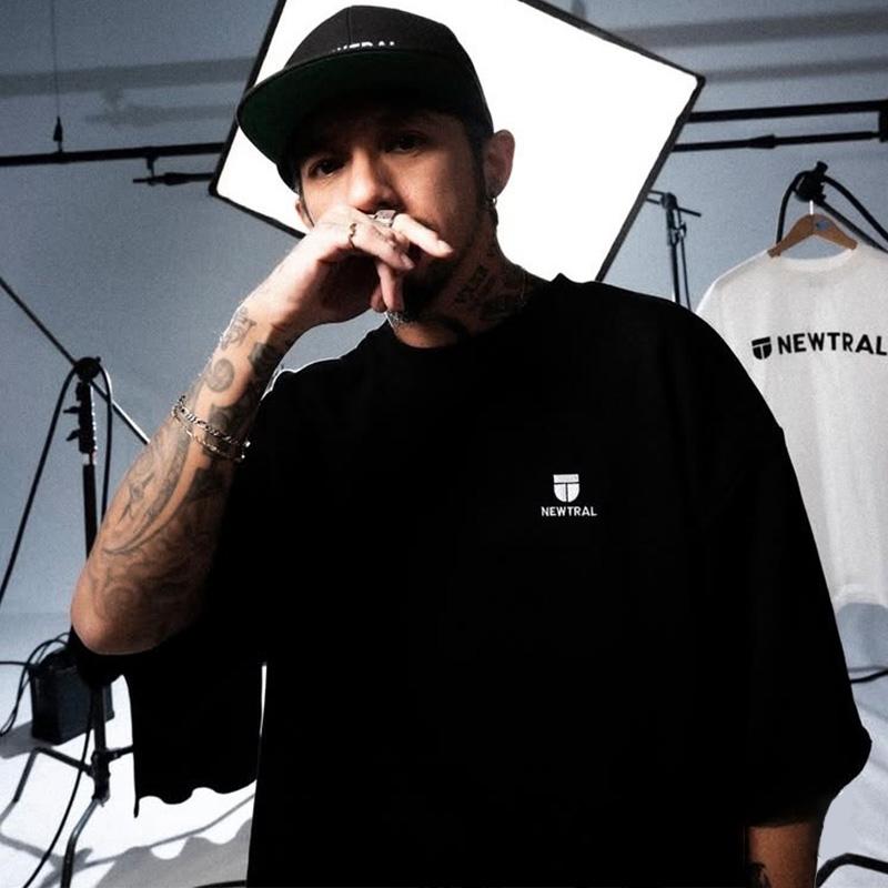 JESSE 着用モデル】NEWTRAL 裏パイルスウェットTシャツ 半袖トップス