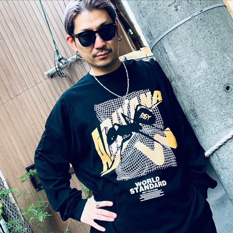 ROYALcomfort BGYコラボ】WORLD STANDARD クルーネック レコード