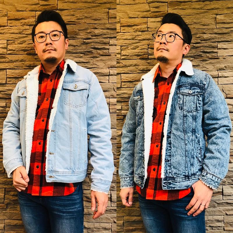 Gジャン 裏ボア デニムジャケット メンズ アウター ブルゾン ウォッシュ アウター 冬服 冬物 冬 暖かい 税込8 900円以上で送料無料 Boa Jean Laxny 通販 Yahoo ショッピング