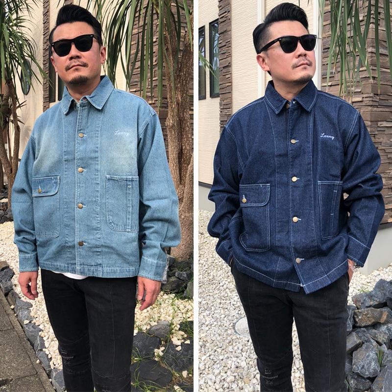 カバーオール デニムカバーオール ビッグシルエット デニム ビッグポケット メンズ レディース 秋服 冬服 税込8 900円以上で送料無料 Coverall Laxny 通販 Yahoo ショッピング