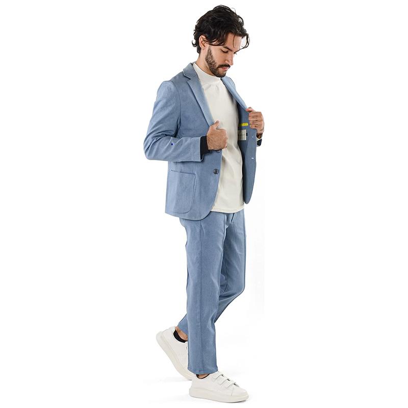 カットデニム セットアップスーツ テーラードジャケット イージー