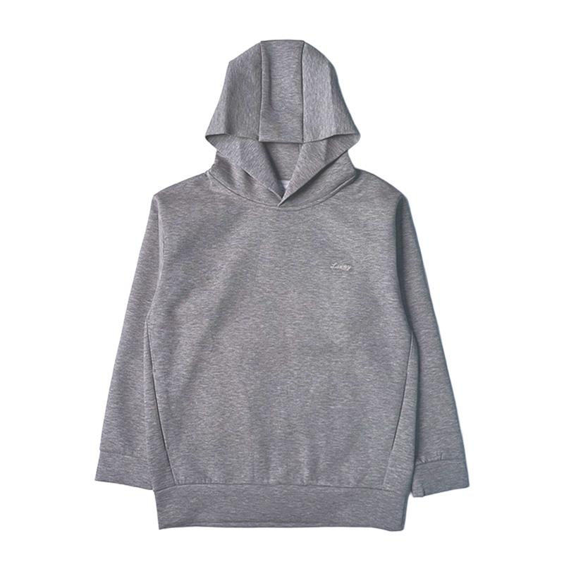 LAXNY】ダンボールニット Laxnyロゴ刺繍パーカー メンズ 軽量 保温性