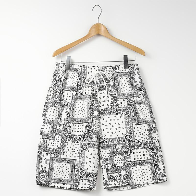 ペイズリー柄 シェフショーツ ショートパンツ メンズ パンツ ボトムス イージーパンツ ワイドパンツ カジュアル ユニセックス 税込8 900円以上で送料無料 Paisley Shorts Laxny 通販 Yahoo ショッピング