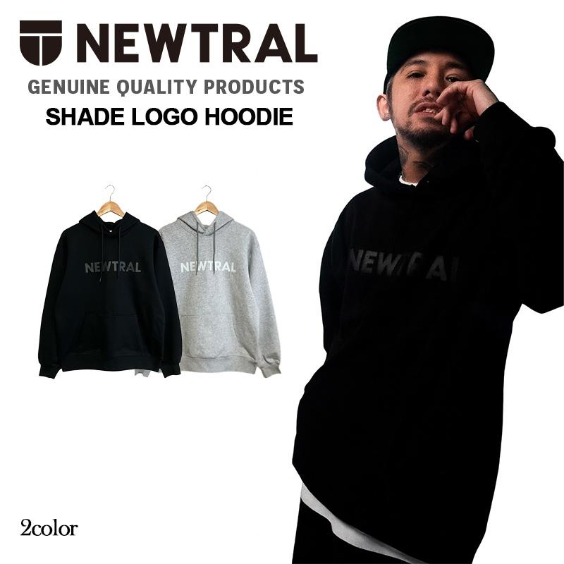 JESSE 着用モデル】NEWTRAL シェードロゴパーカー プルオーバー