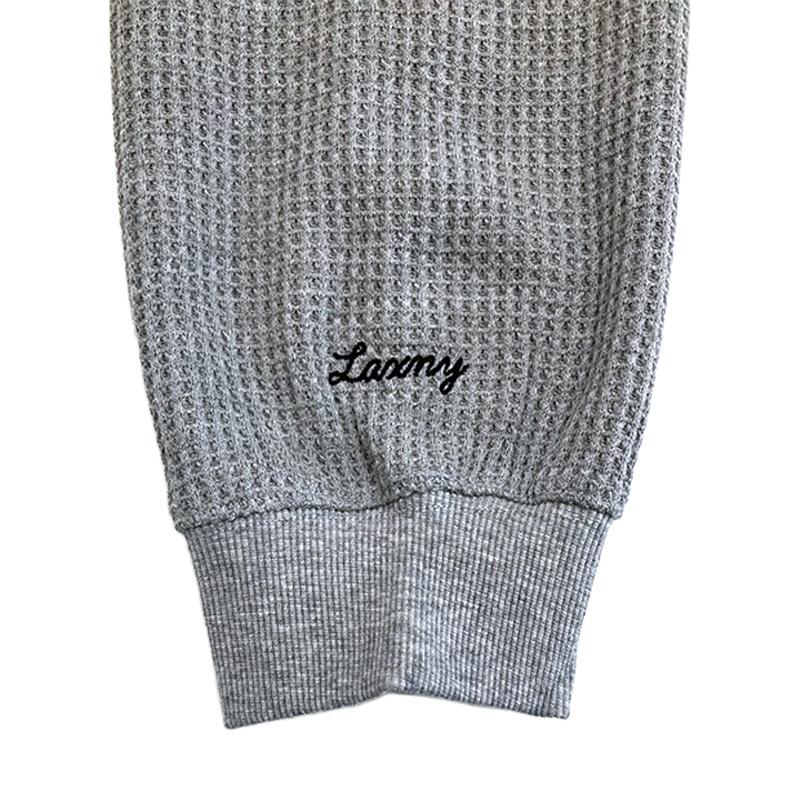 LAXNY】ワッフル ロンT メンズ 長袖Tシャツ サーマル 保温 ワッフル