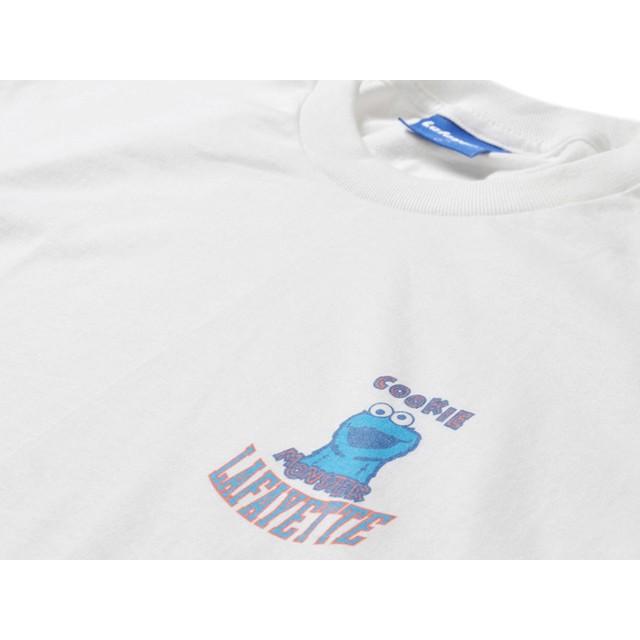 クッキーモンスター ラファイエット セサミストリート長袖tシャツ Lafayette Sesame Street Cookie Monster L S Tee 白 L Lay Z Boy 通販 Yahoo ショッピング