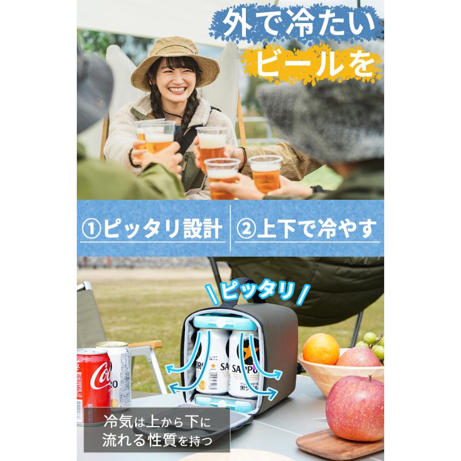 FUTURE FOX 缶ビールクーラー 350ml缶用 ソフトクーラー 保冷バッグ