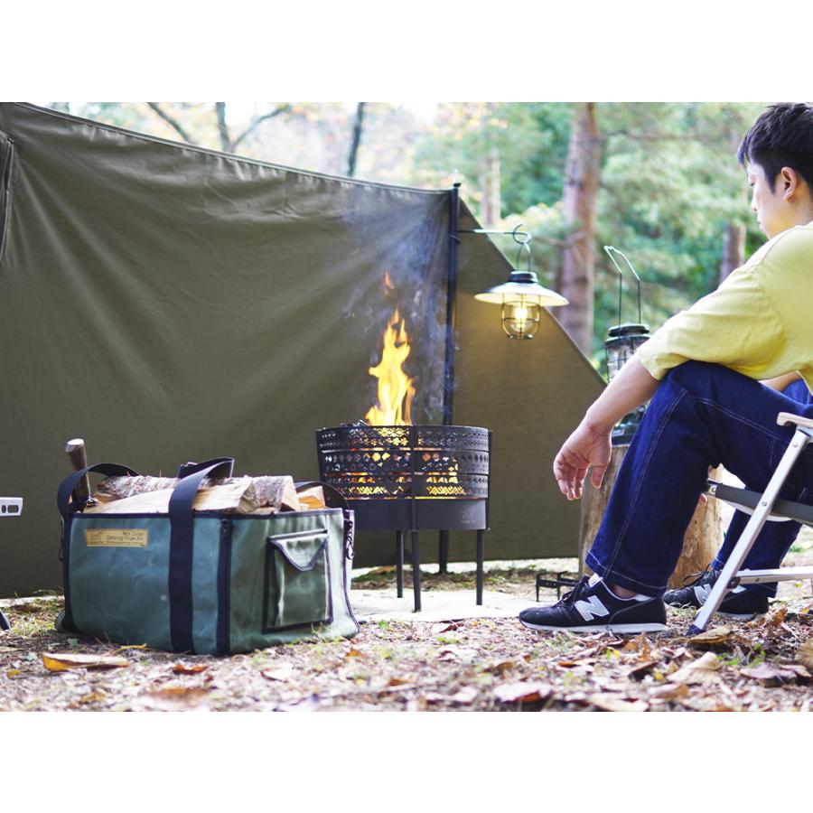 FUTURE FOX 薪バッグ ワックスキャンバス 37L 収納ケース 収納バッグ