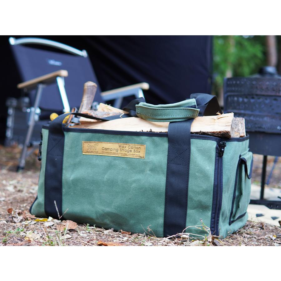 FUTURE FOX 薪バッグ ワックスキャンバス 37L 収納ケース 収納バッグ