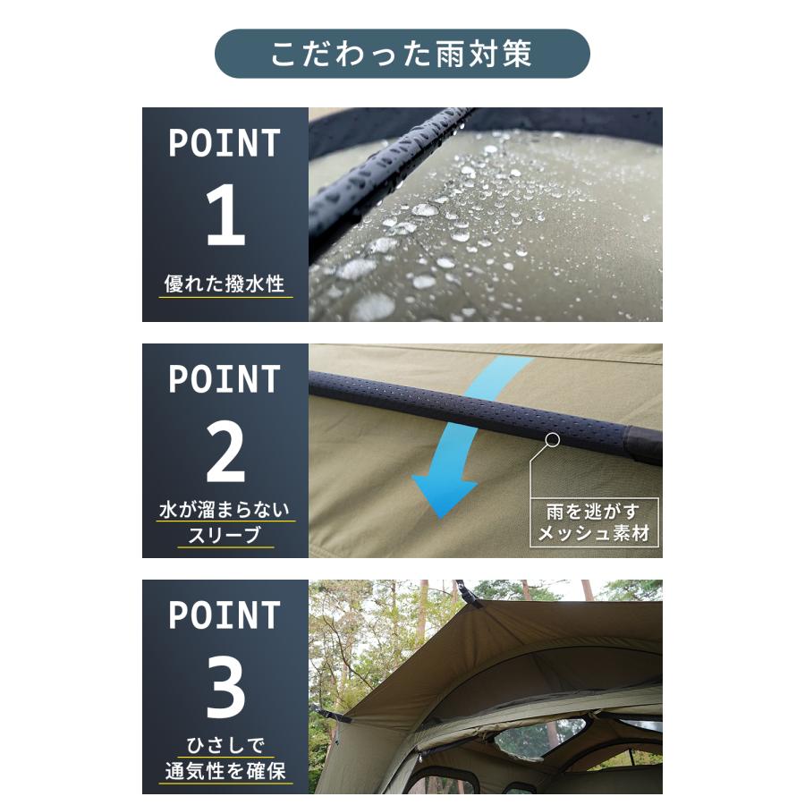 FUTURE FOX テント FOX-BASE VILLA トンネル型 ロッジ型 TC素材 FUTURE FOX テント FOX-BASE VILLA トンネル型 ロッジ型 TC素材