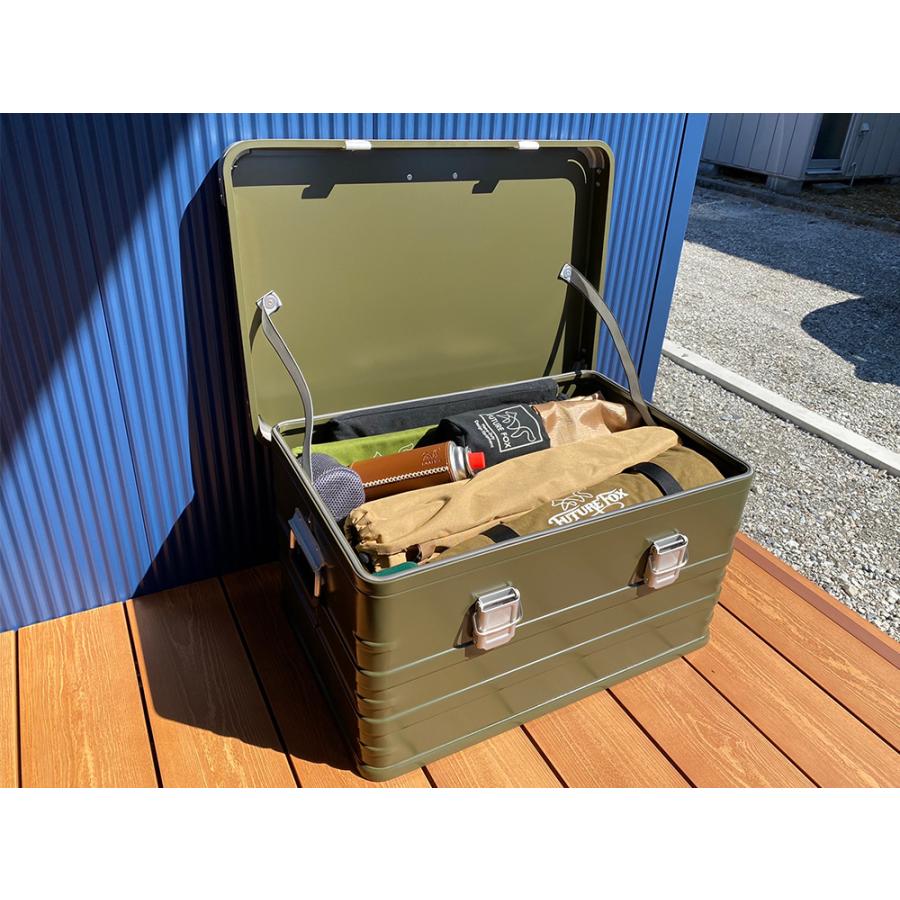 FUTURE FOX アルミコンテナ FOX-BOX 収納ボックス コンテナ FUTURE FOX アルミコンテナ FOX-BOX 収納ボックス コンテナ