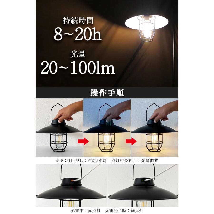 FUTURE FOX 山小屋ランタン LEDランタン エジソン電球 LED FUTURE FOX 山小屋ランタン LEDランタン エジソン電球 LED