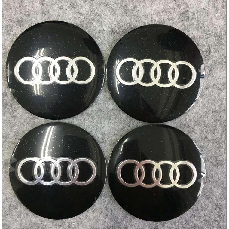 Audi ホイールキャップ 4個セット 送料無料 109☆アウディ用☆4個セット ホイール キャップシール 約直径
