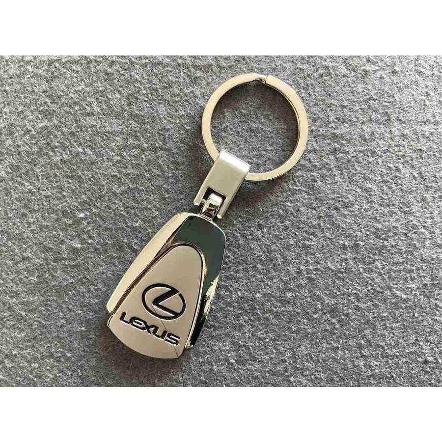 送料無料 102☆LEXUS レクサス用☆キーホルダー キーリング シルバー