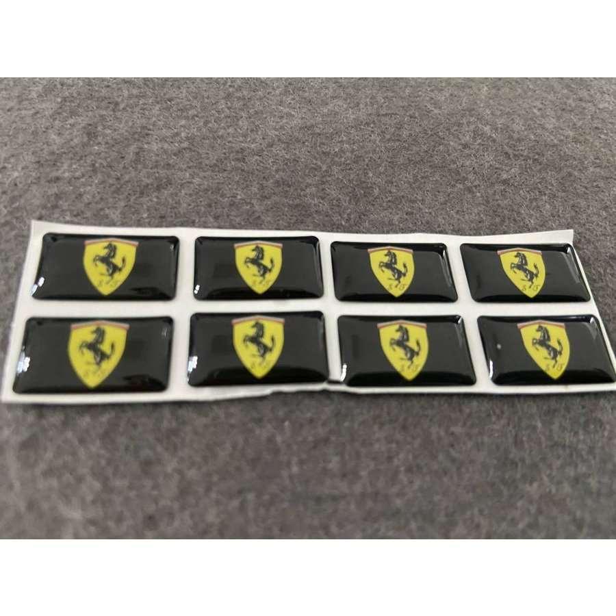 ステッカー　　　Ferrari 送料無料 18☆フェラーリ Ferrari用☆8枚セット カーステッカー