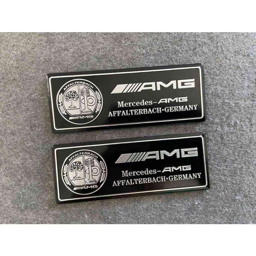 送料無料 511☆AMG メルセデスベンツ MercedesBenz用☆2枚セット カー