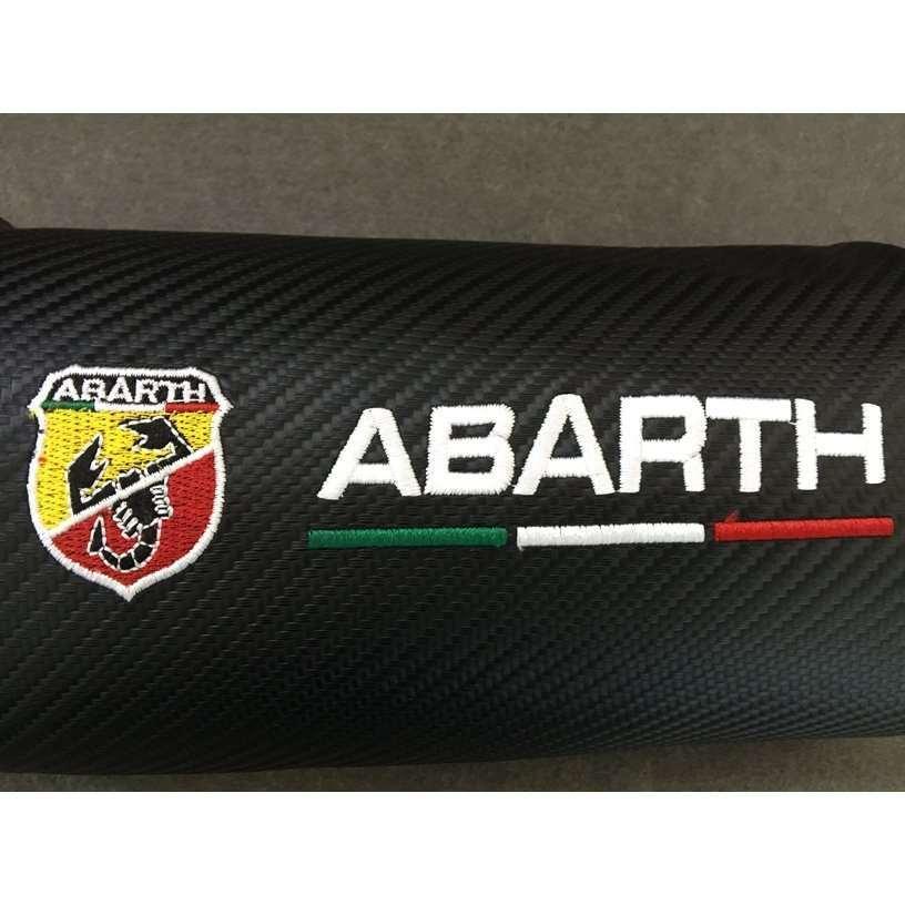 送料無料 ABARTH アバルト用☆2個セット 車載 車内 クッション ネック
