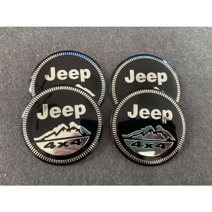 送料無料 428☆ジープ JEEP 4x4用☆4個セット ホイール キャップシール 