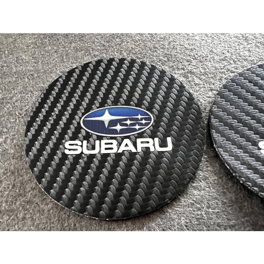 SUBARU（スバル） ◇スバル SUBARU◇炭素繊維 カップパッド ドリンク