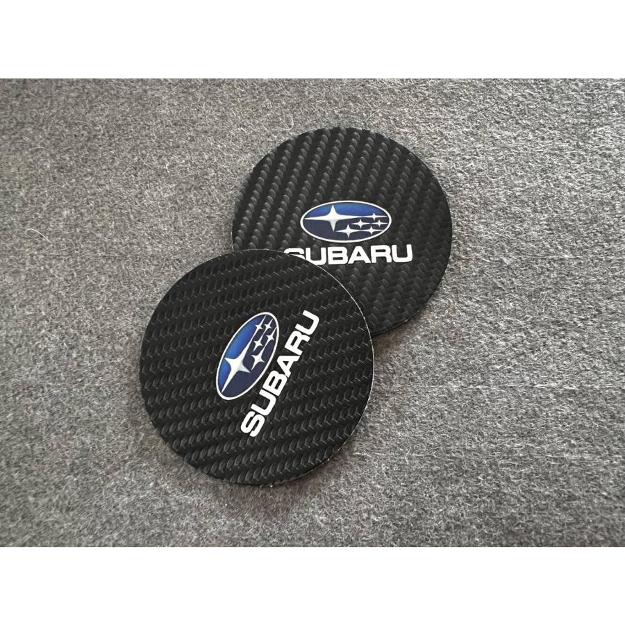 SUBARU（スバル） ◇スバル SUBARU◇炭素繊維 カップパッド ドリンク