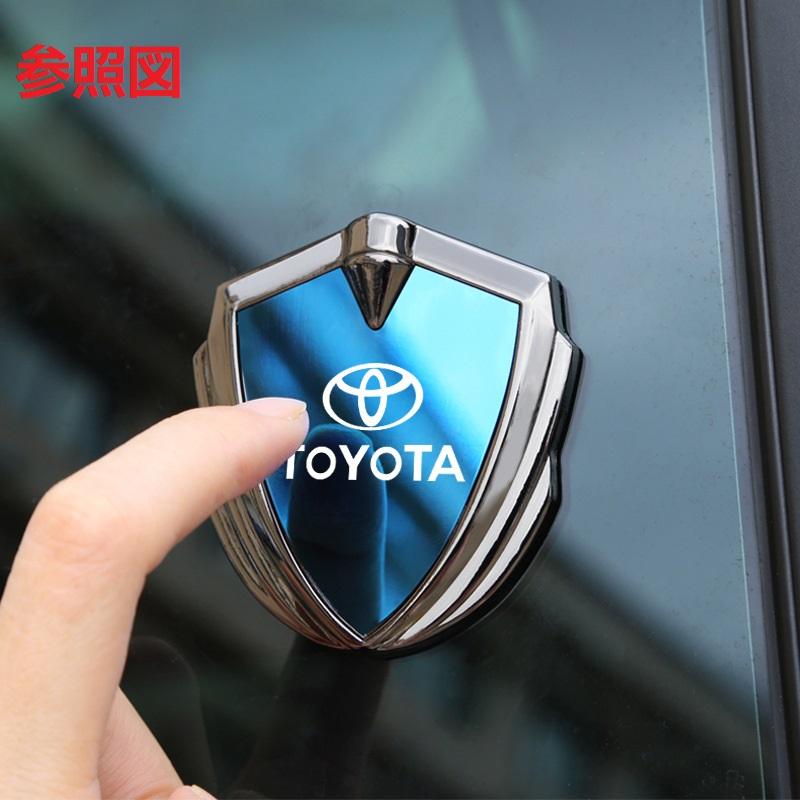 トヨタ（TOYOTA） ◇トヨタ TOYOTA◇ゴールド/ブラック◇ステッカー 車