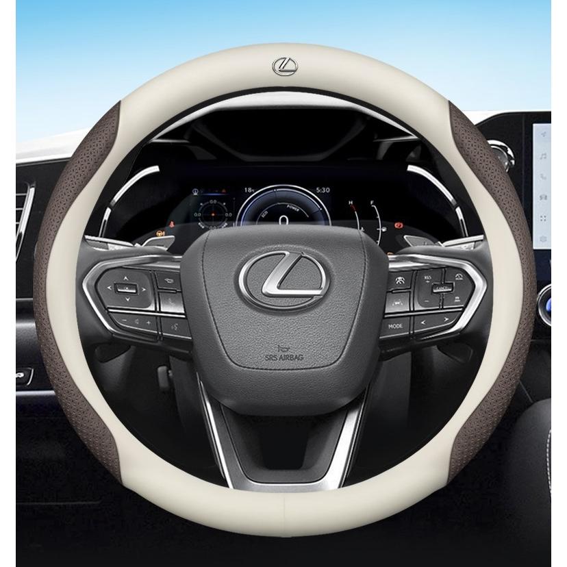レクサス（LEXUS） ◇レクサス LEXUS◇ホワイトレザー/カレー色花柄