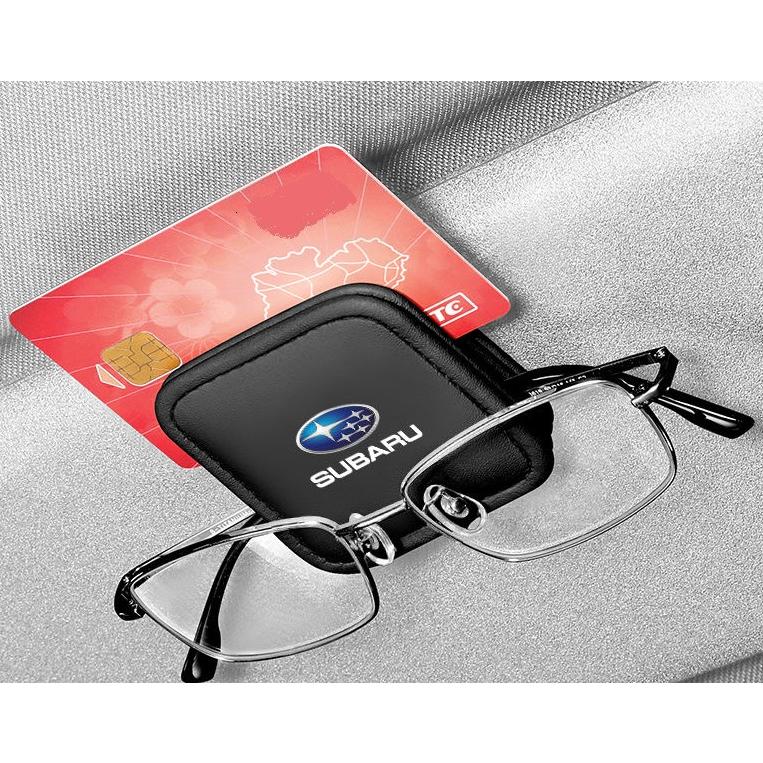 SUBARU ◇スバル SUBARU◇ブラック◇車用メガネホルダー サンバイザー
