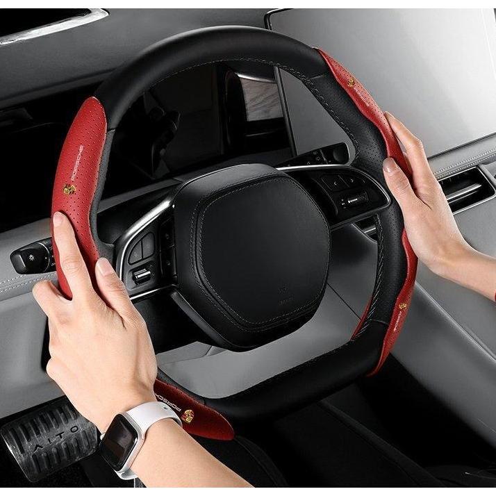 PORSCHE（ポルシェ） ◇ポルシェ PORSCHE◇レッド◇ハンドルカバー