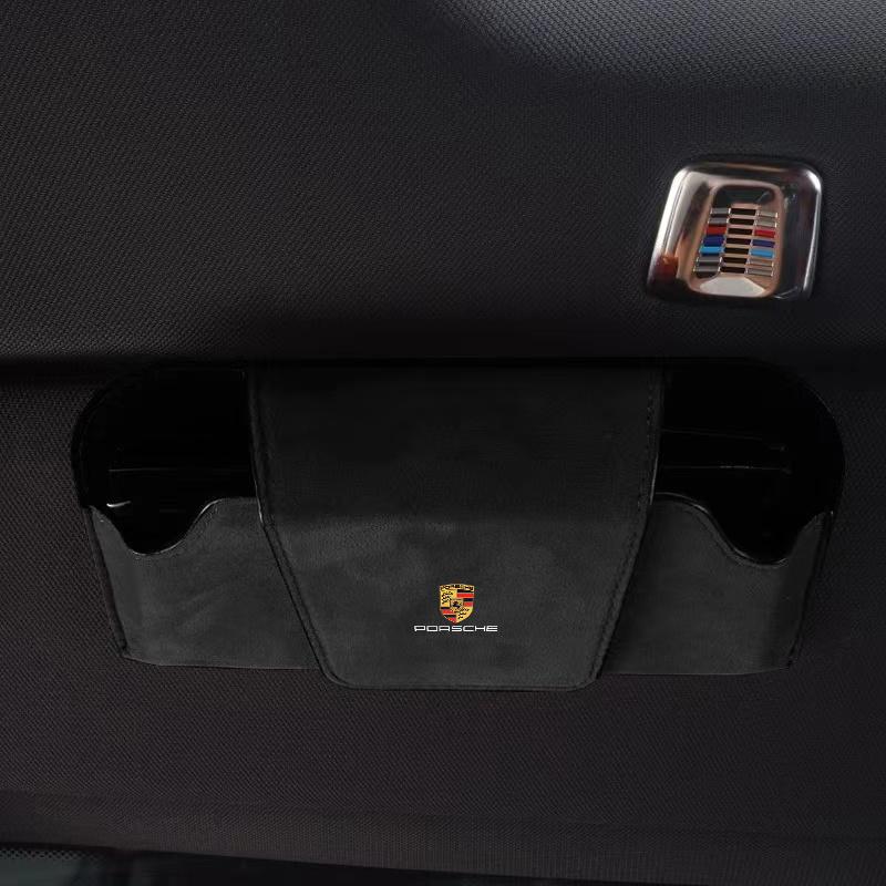 確認用です！！ Porsche サングラスケース PORSCHE（ポルシェ） ◇ポルシェ PORSCHE◇ブラック◇車用メガネケース