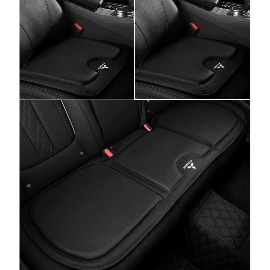mitsu シートクッション 三菱（MITSUBISHI） ◇三菱 MITSUBISHI◇ブラック◇シートクッション