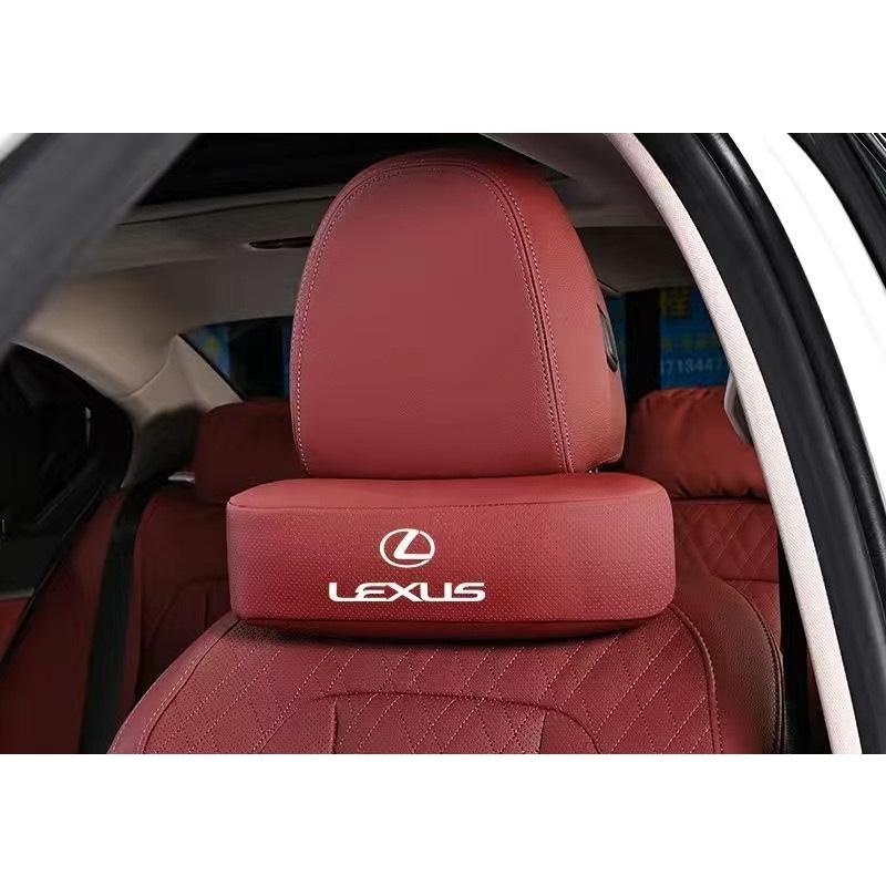 レクサス（LEXUS） ☆レクサス LEXUS☆レッド☆車用ネックパッド 首
