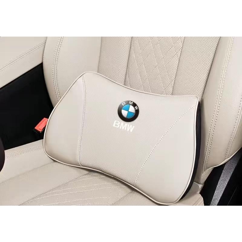 BMW ☆BMW☆ベージュ☆ネックパッド 腰クッション 車用 背もたれ