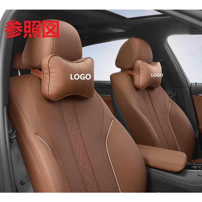 BMW M ☆BMW ///M☆ブラウン☆車用ネックパッド 首クッション